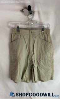 Columbia Women's Khaki Cargo Shorts - Sz 6