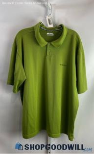 Columbia Men's Green Polo Shirt - Sz XXL