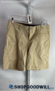 Athleta Women's Beige Tech Shorts - Sz 6