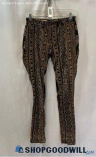 Pilcro Women's Brown/Taupe Cotton Pants - Sz 26