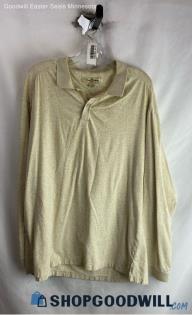 Tommy Bahama Men's Beige Long Sleeve Shirt - Sz L