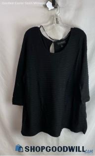 Lane Bryant Women's Black Long Sleeve Blouse - Sz 22