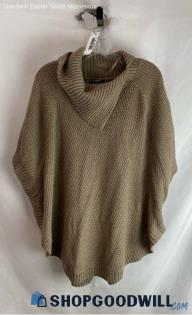 Lane Bryant Women's Brown Poncho Sweater - Sz 14