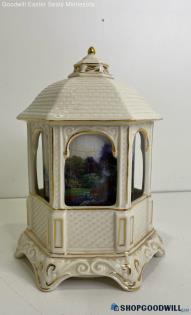 Thomas Kinkade Porcelain 'Make A Wish Cottage' Music Box