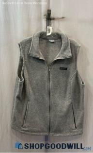 Columbia Men's Gray Polyester Vest - Sz 2X