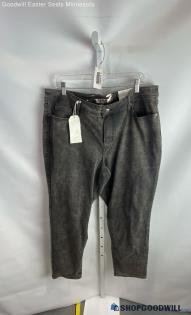 Seven7 Women's Dark Gray Skinny Jean - Sz 20