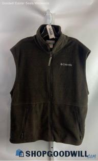 Columbia Women's Brown Fleece Vest - Sz L