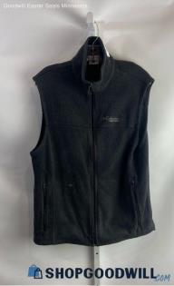 Columbia Men's Black Fleece Vest - Sz L