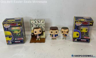 Funko Pops Lot Of 5 Stranger Things Dustin & Eleven Characters 2-NIB