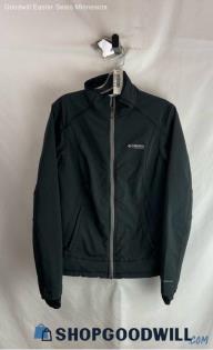 Colubia Women's Black Fleece Lined Lighweight Jacket - Sz M