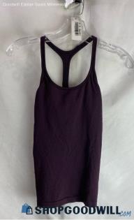 Athleta Women's Eggplant Racerback Active Tank Top - Sz XS