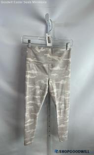 Athleta Women's Beige Camo Active Leggings - Sz ST