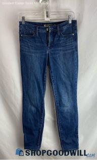 Athleta Women's Blue Ankle Skinny Jeans - Sz P2