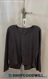 Athleta Women's Gray Long Sleeve Shirt - Sz S