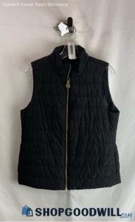 Michael Kors Women's Black Insulated Puffer Vest - Sz M