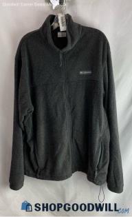 Columbia Men's Black Full Zip Sweater - Sz XL