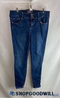 Torrid Women's Dark Blue Stretch Skinny Jeans - Sz 14