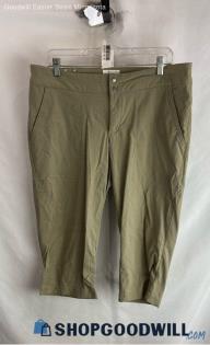 Columbia Women's Tan Performance Capri - Sz 14