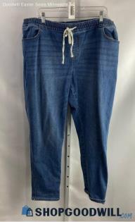 Lane Bryant Women's Blue Pullon Jeans - Sz 20