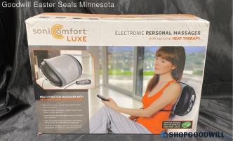 Soni Comfort Luxe Electric Personal Massager w Optional Heart Therapy N/A