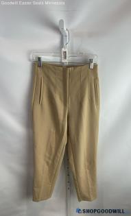 Zara Women's Khaki Trouser Pant - Sz S