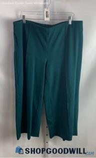 Chico's Women's Green Pull On Pant - Sz 16