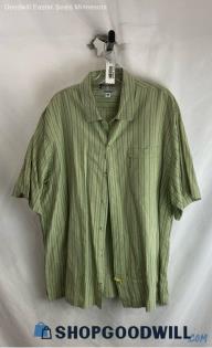 Columbia Men's Green Button Up Shirt - Sz XL