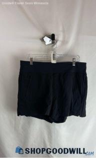 Athleta Women's Black Pull-On Ripstop Tech Shorts - Sz 14