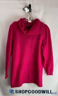 Lane Bryant Women's Pink Cowl Neck Sweater - Sz 18