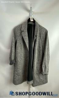 Torrid Women's Heather Gray Button Up Overcoat - Sz 2