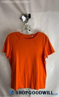 Chico's Women's Orange Pullover Shirt - Sz L