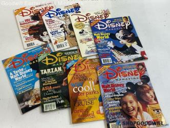 Disney Magazine Lot Of 8