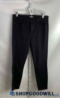 Paige Women's Black Stretch Skinny Ankle Jeans - Sz 30