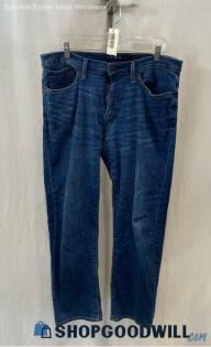 Lucky Brand Men's Dark Blue Straight Jean - Sz 33