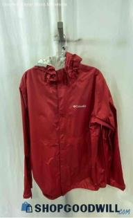 Columbia Men's Red Full Zip Jacket - Sz L