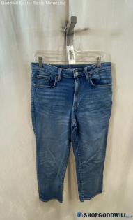 Chico's Women's Blue Straight Jean - Sz 6