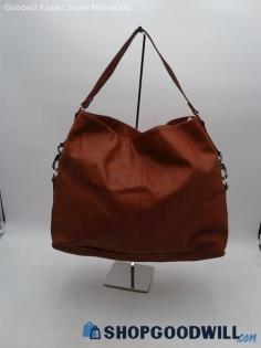 Jewell Brown Faux Leather Hobo Shoulder Bag Handbag Purse