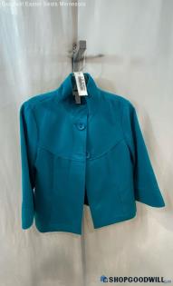 Chico's Women's Blue Coat - Sz S