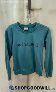 Columbia Women's Blue Long Sleeve Pullover Sweater - Sz XS