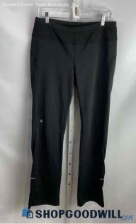 Athleta Women's Black Pull-On Vented Bootcut Pants - Sz M