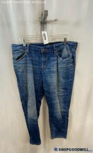 Lucky Brand Women's Dark Blue Straight Jean - Sz 14