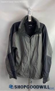 The North Face Men's Dark Gray Zip Up Jacket - Sz L