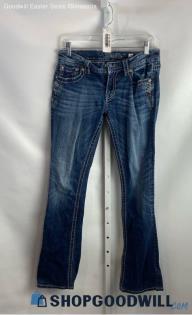 Miss Me Women's Blue Wash Bootcut Jean - Sz 29