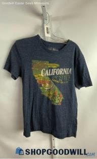 Lucky Brand Men's Pale Navy California Graphic T-Shirt - Sz S