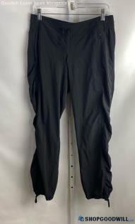 Athleta Women's Black Cinchable Ankle Tech Pants - Sz 8