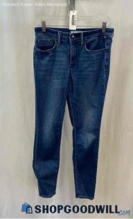 Athleta Women's Dark Blue Skinny Jean - Sz 4