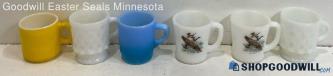 Vintage Fire King Coffee Mugs Wildlife Hunting Goose Cup And More