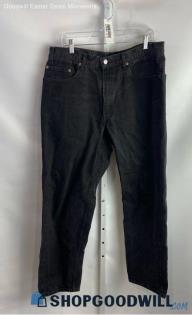 Levis Men's Black Cargo Jeans Sz 38x32