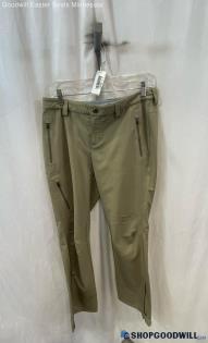 REI Women's Tan Beige Lightweight Tech Cargo Ankle Pants - Sz 8