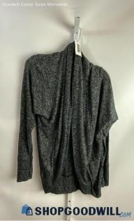 Athleta Women's Heather Gray Jersey Knit Open Cardigan - Sz S